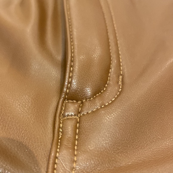 7 For All Mankind Faux Leather Slim Pant - Picture 7 of 14